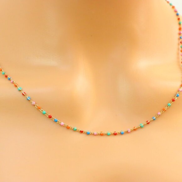 "New Beautiful Design Necklace Chain for Women/Girls, Gift, N724 - Picture 5 of 10